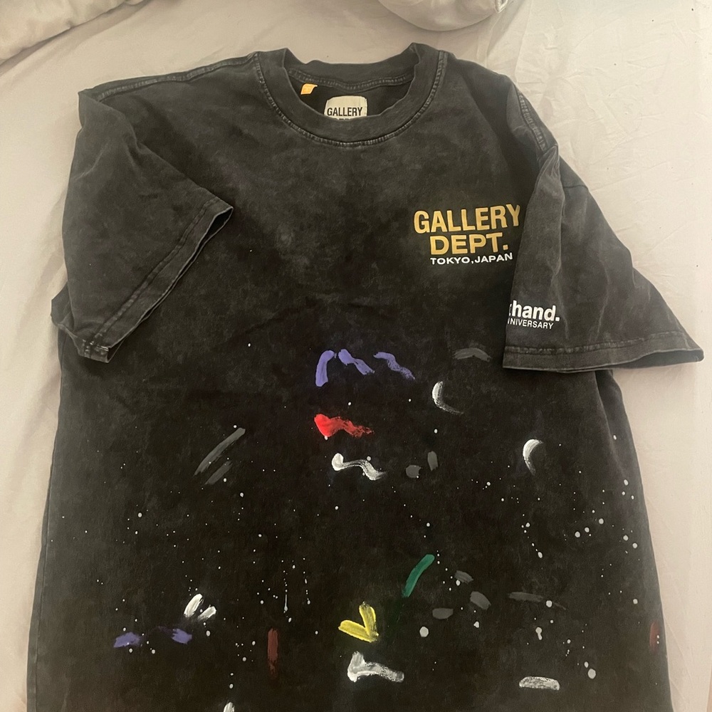Gallery Dept Painted Tee
Tokyo Anniversary Exclsuive 
Vintage Brown Wash.